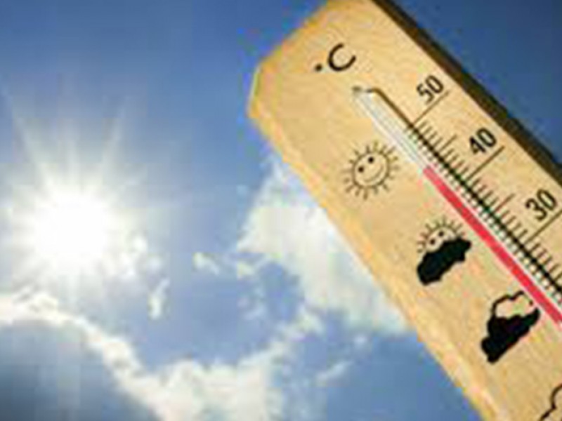 Altas temperaturas podrían provocar golpes de calor.
