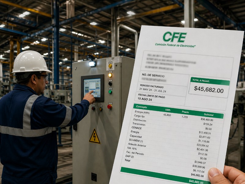 Altas temperaturas presionan la industria: suben hasta 30% los recibos de luz