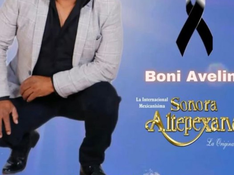 Altepexi de luto por muerte del artista Boni Avelino