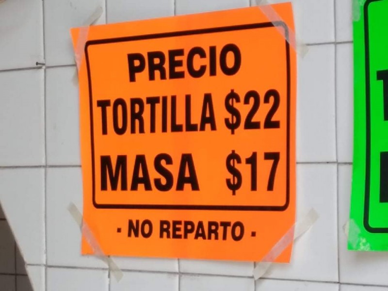 Alto precio de insumos golpea economía de consumidores de tortilla