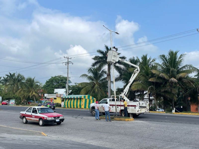 Alumbrado Público de Tuxpan en proceso de auditoría