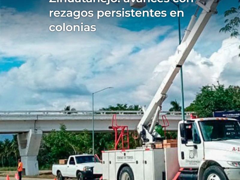 Alumbrado público en Zihuatanejo: avances con rezagos persistentes en colonias