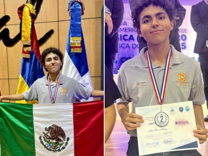 Alumno de Cobach Caborca gana plata en Olimpiada Centroamericana de Física