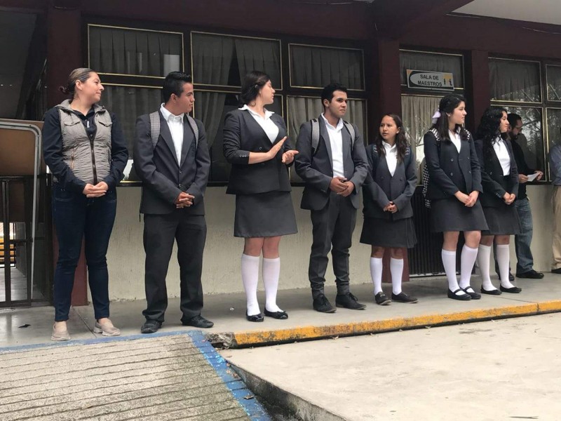 Alumnos de CBTIS 84 ganan premio estatal juvenil