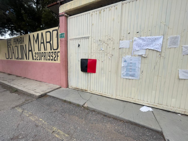 Alumnos de escuela primaria en Tacoaleche siguen sin clases