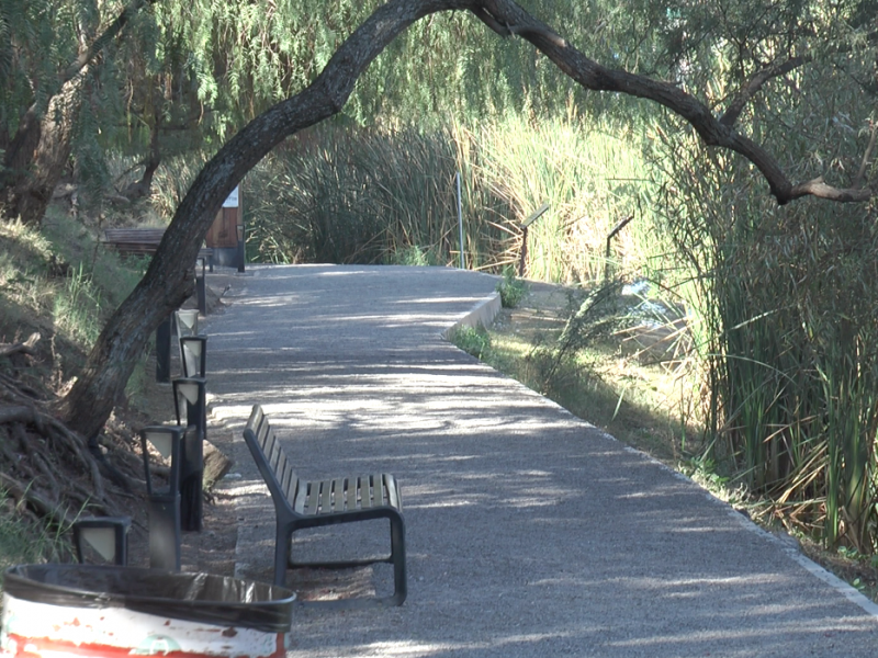 Amanece Parque Los Carcamos sin visitantes