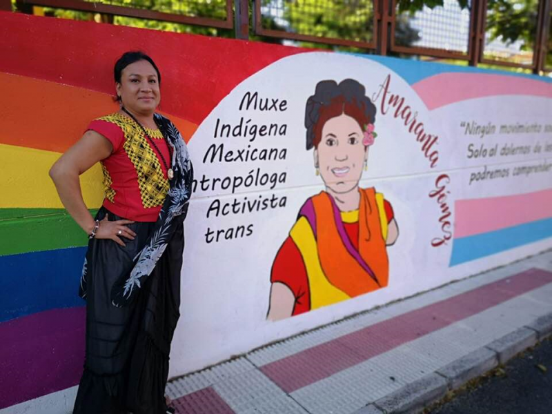 Amaranta, activista indígena oaxaqueña lucha por la titularidad del CONAPRED