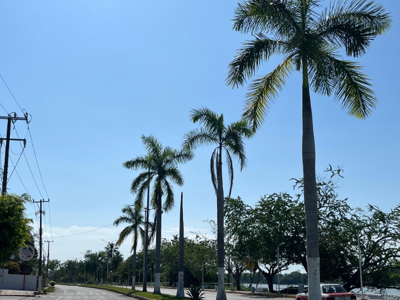 Ambiente caluroso en norte de Veracruz