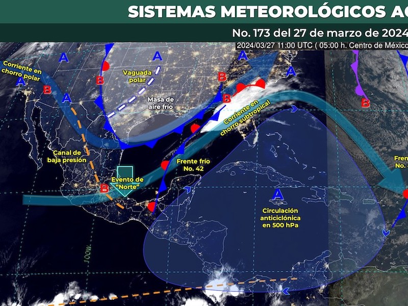 Ambiente caluroso, pronóstico para Toluca