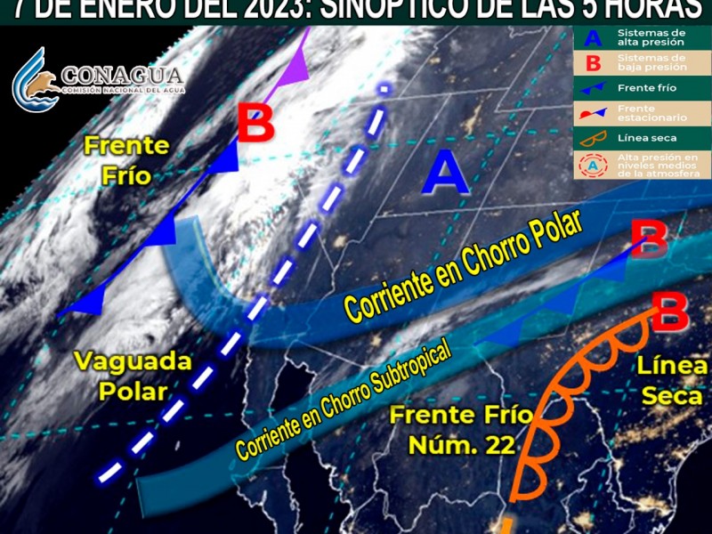 Ambiente fresco a frío en zonas serranas