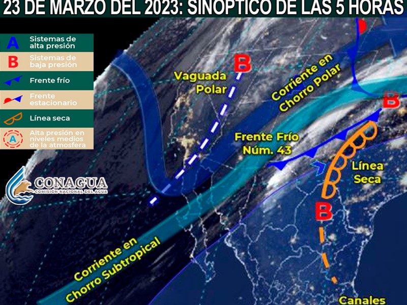 Ambiente matutino de frio a fresco en la region norte