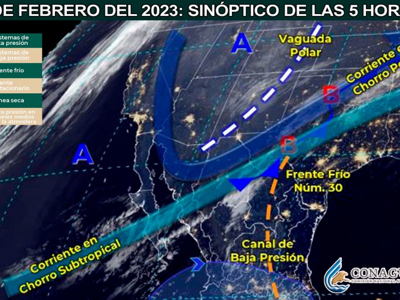 Continuarán las bajas temperaturas