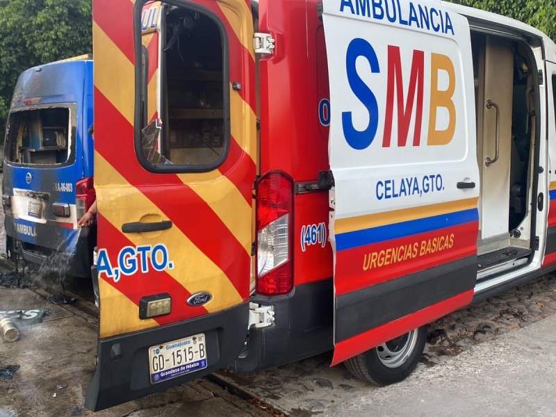 Ambulancias atacadas en Celaya tienen nexos con el crimen organizado