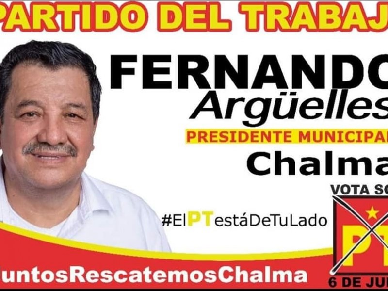 Amenazan  a candidato por alcaldía de Chalama