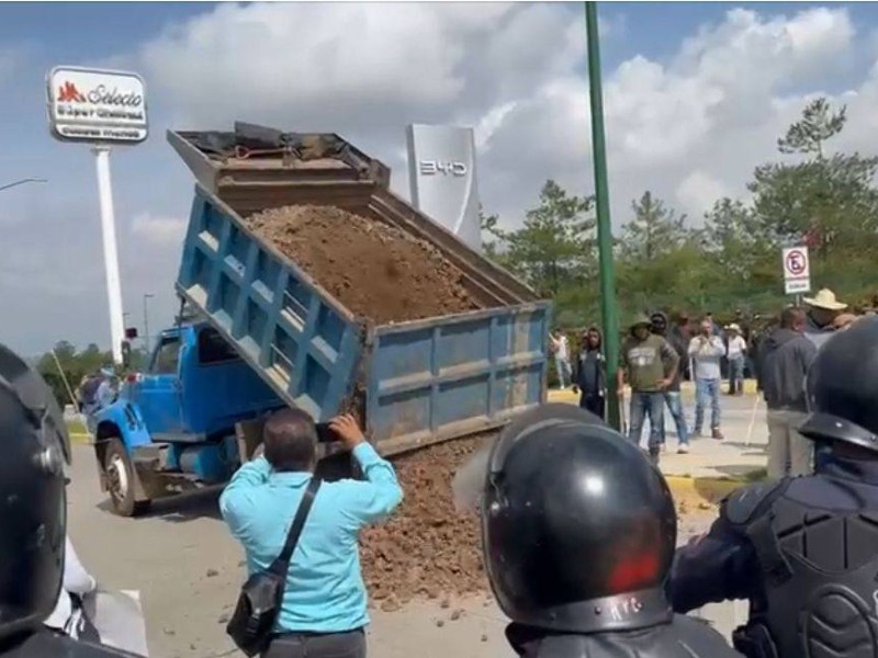 Ejidatarios amenazan con radicalizar protestas en Morelia