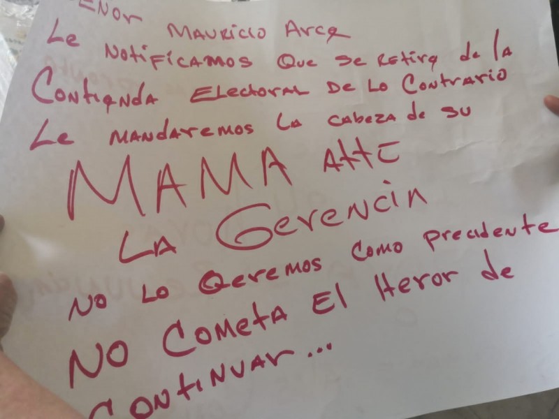 Amenazan de muerte a candidato del PRI en Cuerámaro
