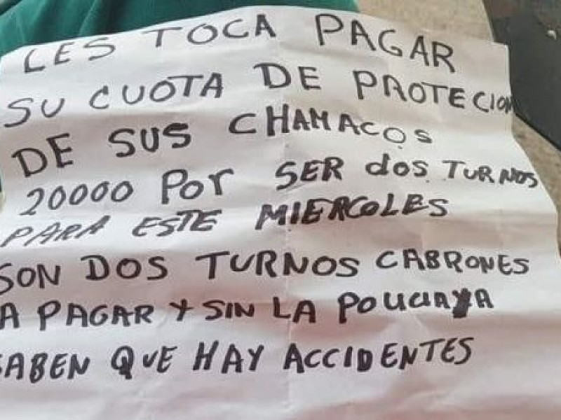 Amenazan por cobro de piso en escuela de Coatzacoalcos
