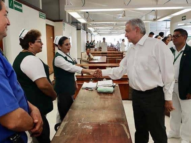 AMLO continuará recorrido por hospitales de Chiapas