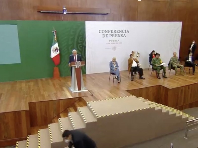 AMLO de gira en el estado de Puebla