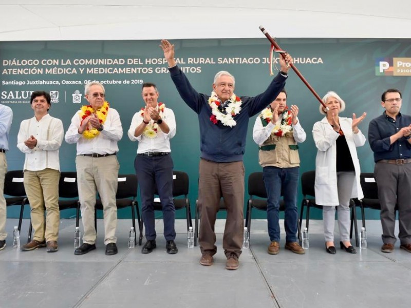 AMLO de gira por Huajuapan de León