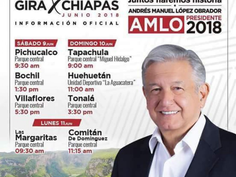 AMLO en Chiapas
