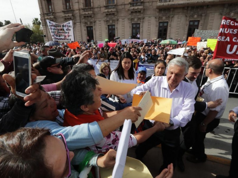 AMLO garantiza presupuesto para demandas ciudadanas