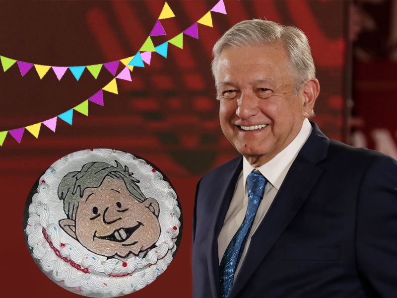 AMLO pide un deseo por su cumpleaños #66