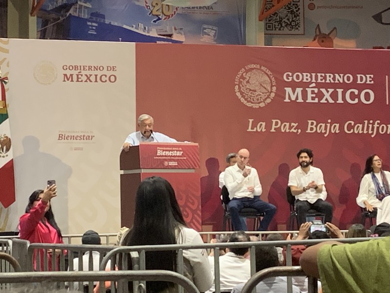 AMLO promete nuevo Puente Vehicular para BCS