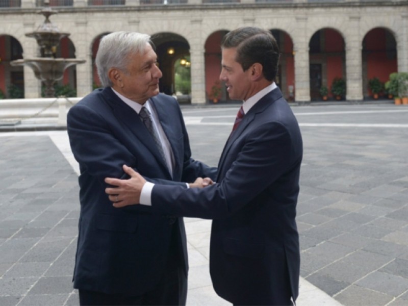 AMLO y EPN prometen transición eficiente