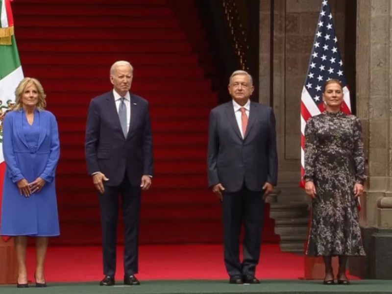 AMLO y Joe Biden sostienen Reunión Bilateral en Palacio Nacional