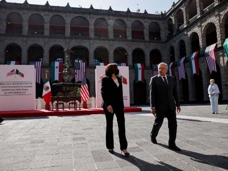 Reunión AMLO y Kamala Harris. ¿De qué hablaron?