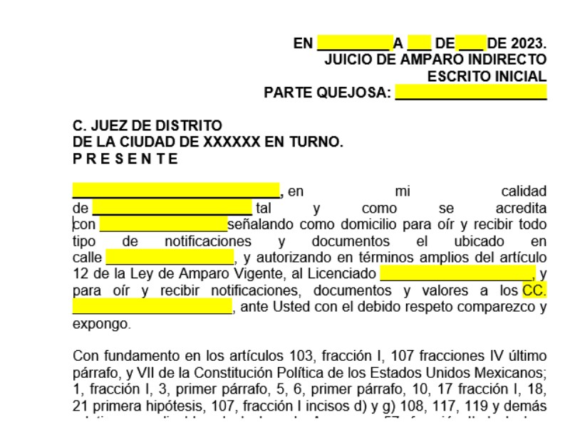 Amparos ya no se concederán en casos de intereses colectivos: Abogado