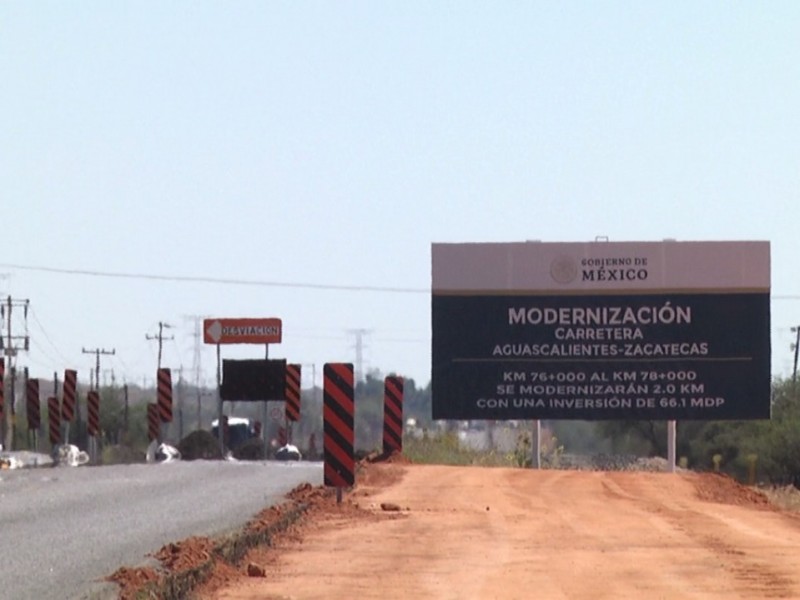 Ampliación de carretera a Aguascalientes comenzará en noviembre