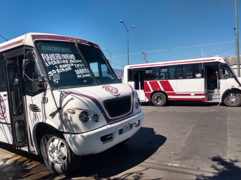 Ampliación de contingencia sanitaria golpea economía de transportistas locales