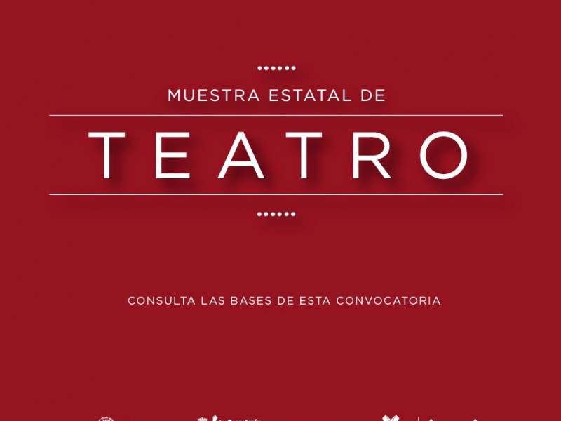 Amplían convocatoria para muestra estatal de teatro