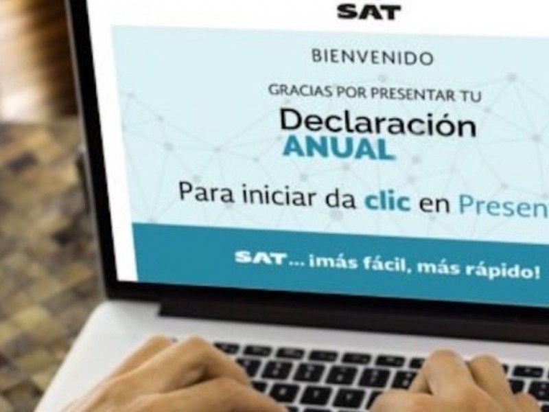 Amplían declaración anual en SAT