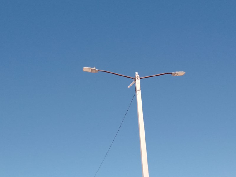 Amplían red de alumbrado público en colonia 29 de Septiembre