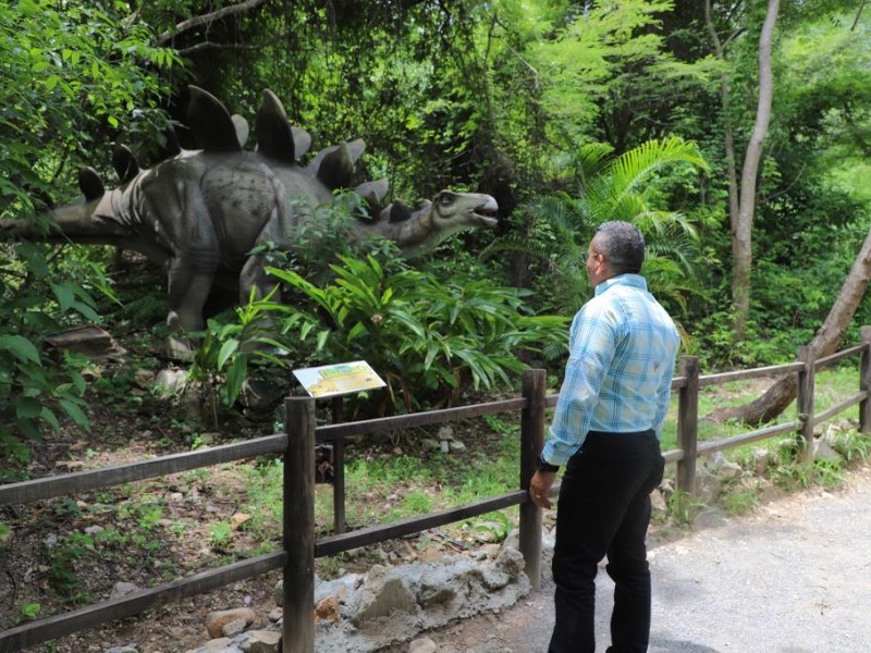 Amplían sendero  de Sbeel Dinosaurios