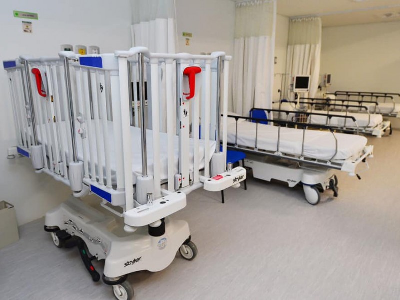 Ampliarán camas para pacientes covid en Hospital #8 GP