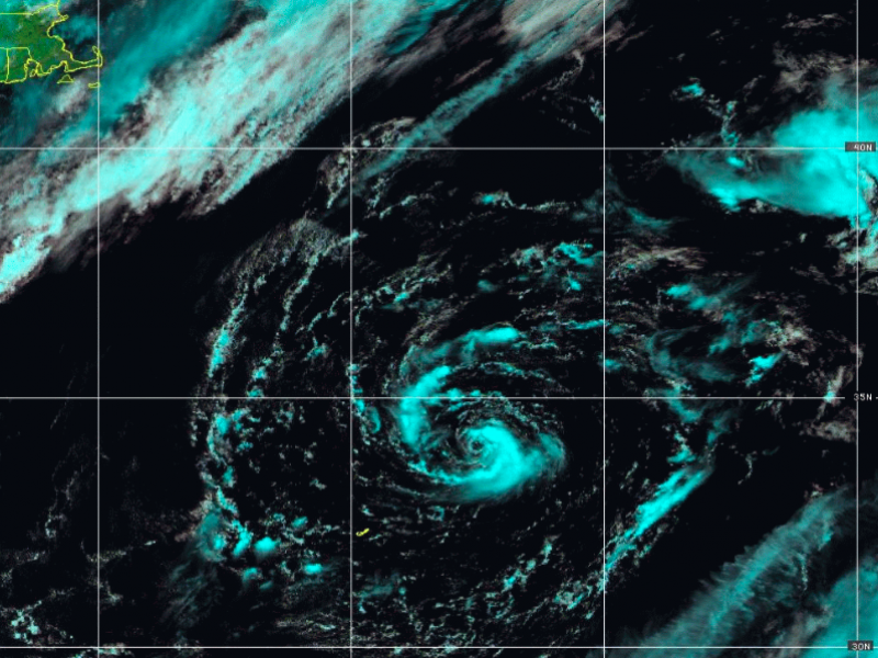 Ana, la primer tormenta subtropical del Atlántico