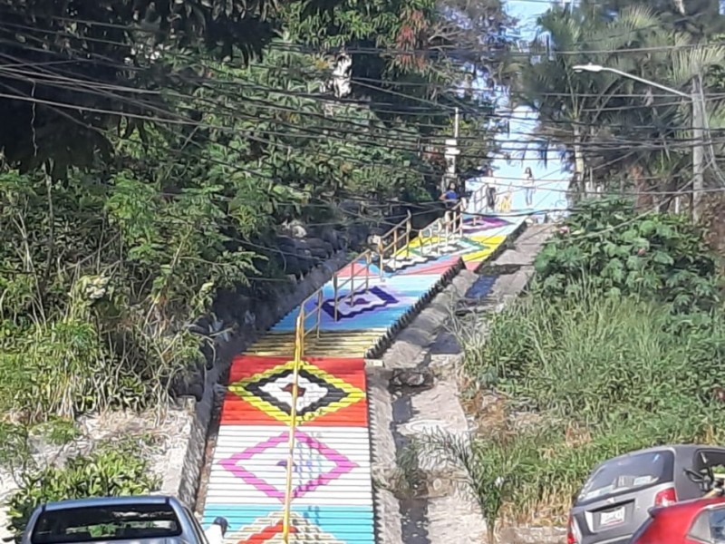 Analiza DIDECO ruta hacia escalinatas de la Col. América Manríquez