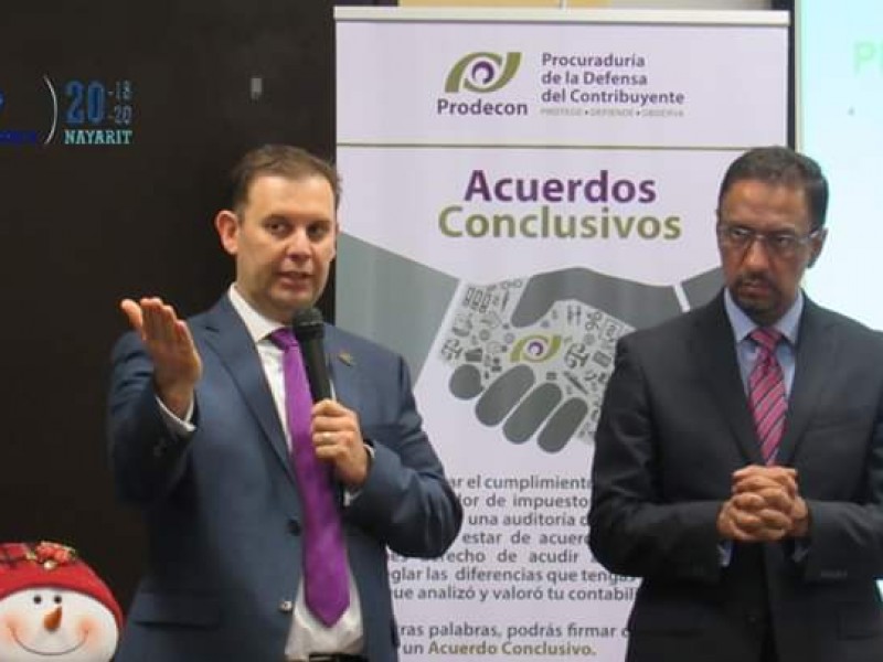 Ante cambios fiscales, PRODECON reitera apoyo a contribuyentes