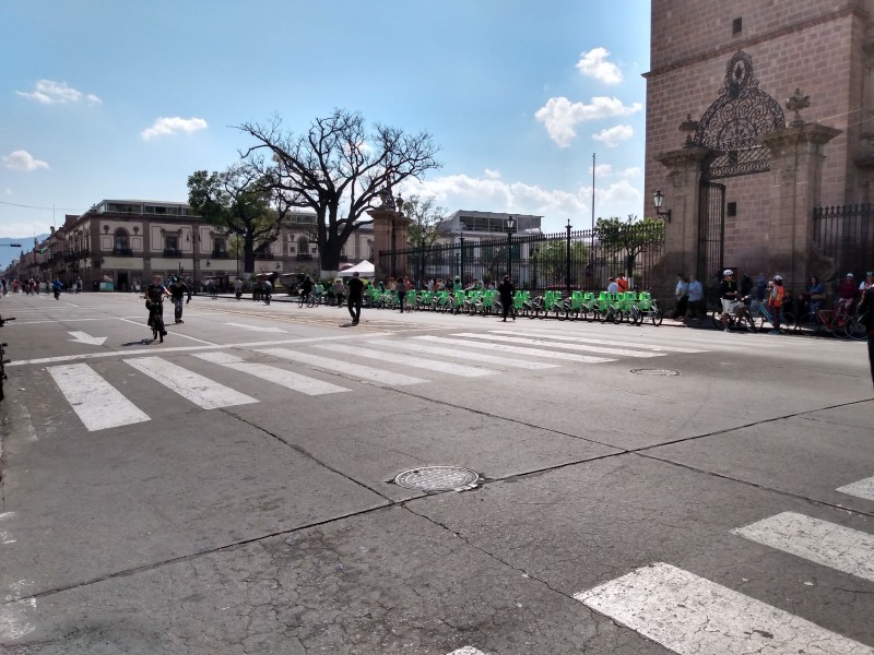 Ante Covid 19 suspenden ciclovía dominical de Morelia