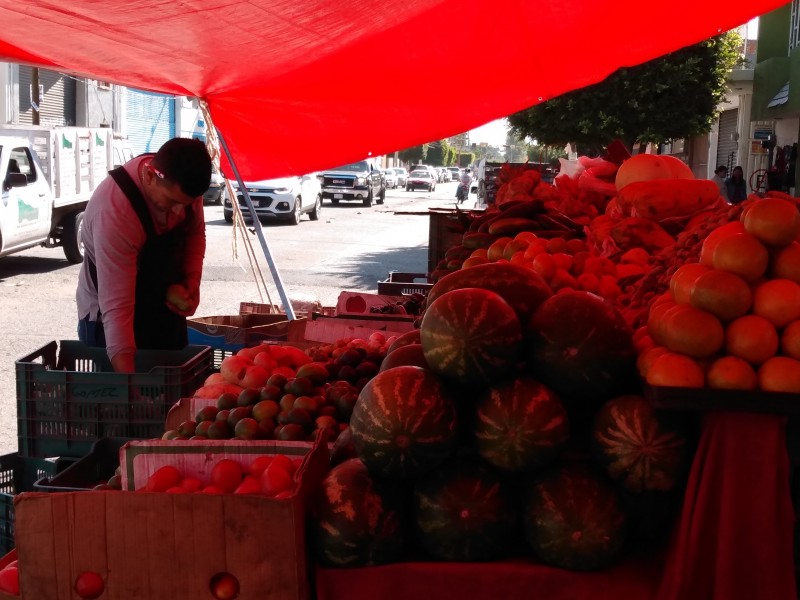 Ante desempleo, buscan alternativas en tianguis