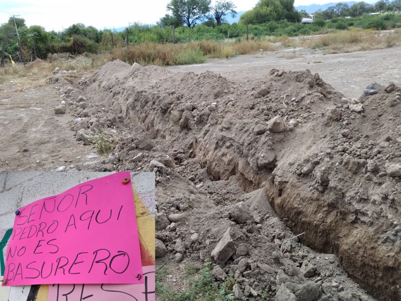 Ante inconformidad dejan de llevar la basura a San Pablo