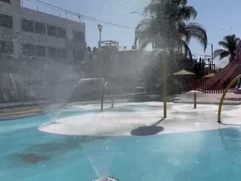 ANTE OLA DE CALOR ALISTAN PARQUE ACUÁTICO EN NEZAHUALCÓYOTL