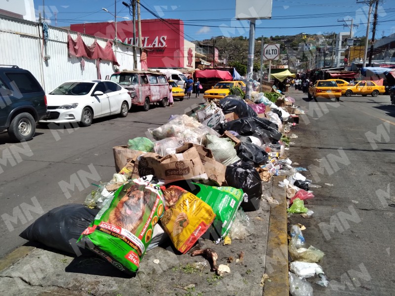 Ante paro, basura vuelve a las calles de Salina Cruz