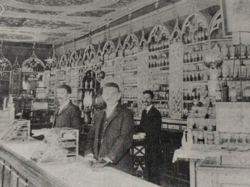 Antes de ser el hotel Alameda, fue una farmacia