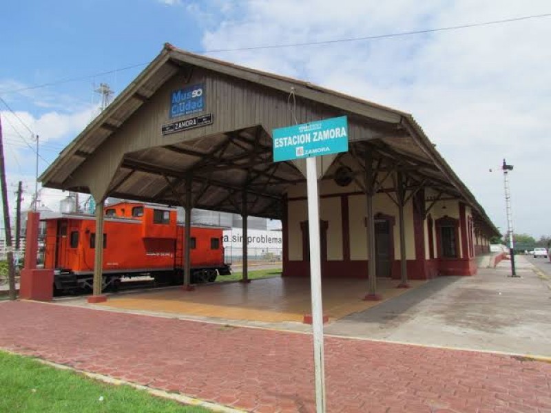 Antigua estación del ferrocarril, atractivo turístico del municipio de Zamora