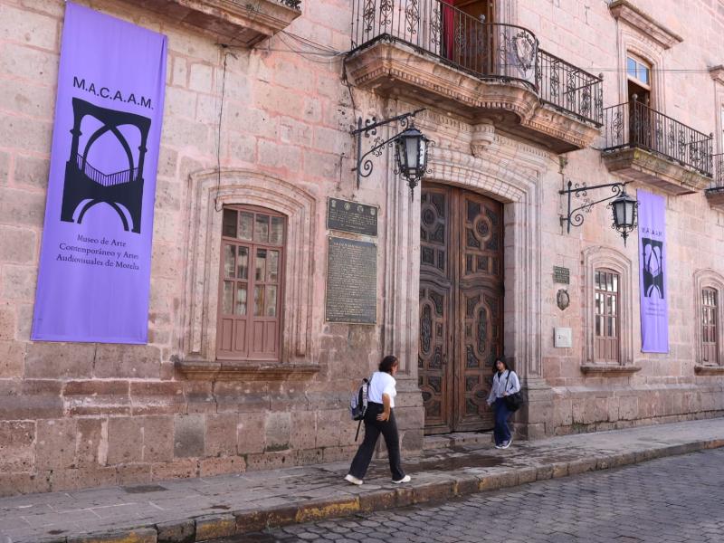 Antiguo Palacio Municipal abre como museo de arte contemporáneo en Morelia